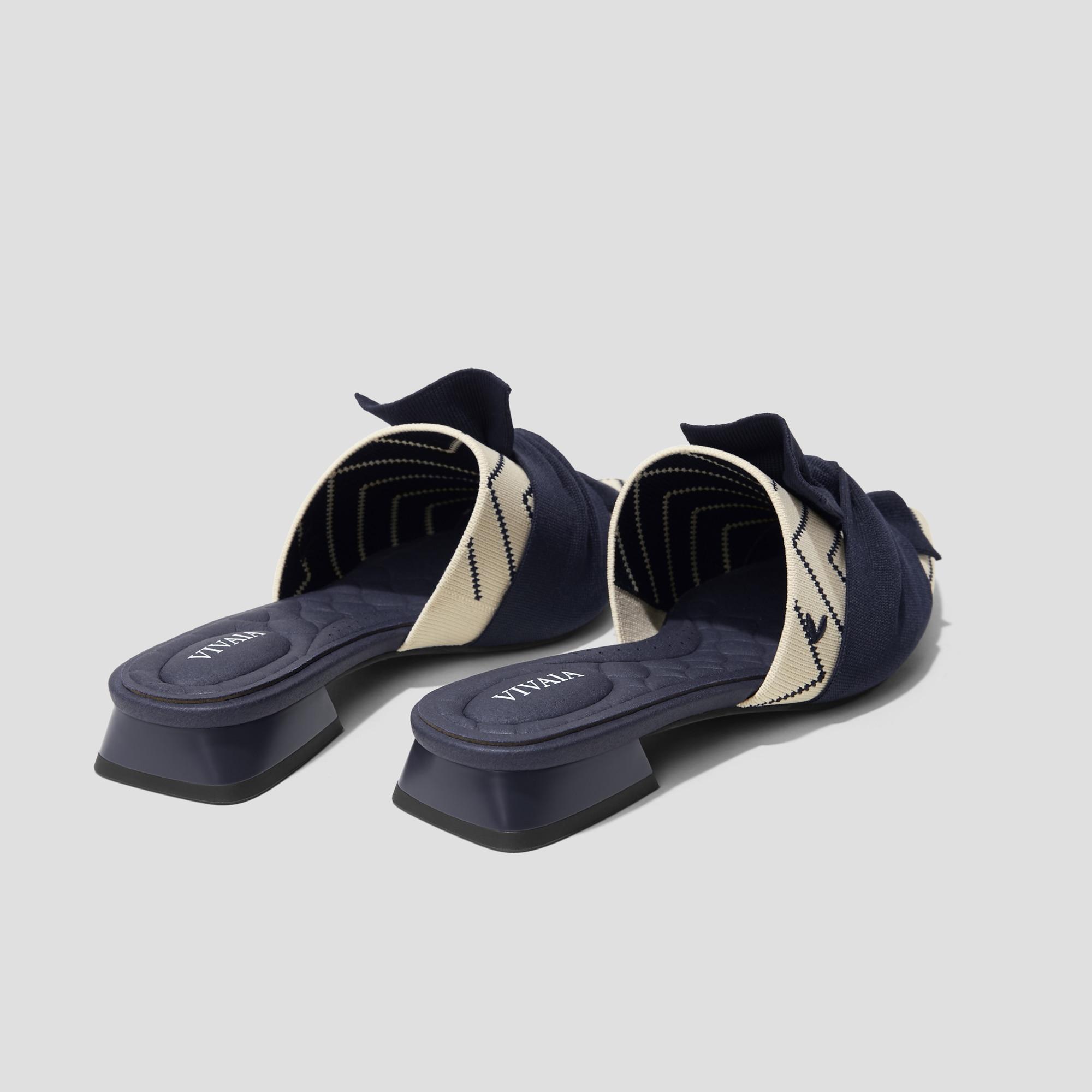 Pointed-Toe Knot Sandals (Yaffa Pro) Product Image