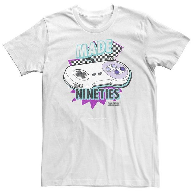 Big & Tall Nintendo NES Made In The Nineties Retro Tee, Mens Product Image