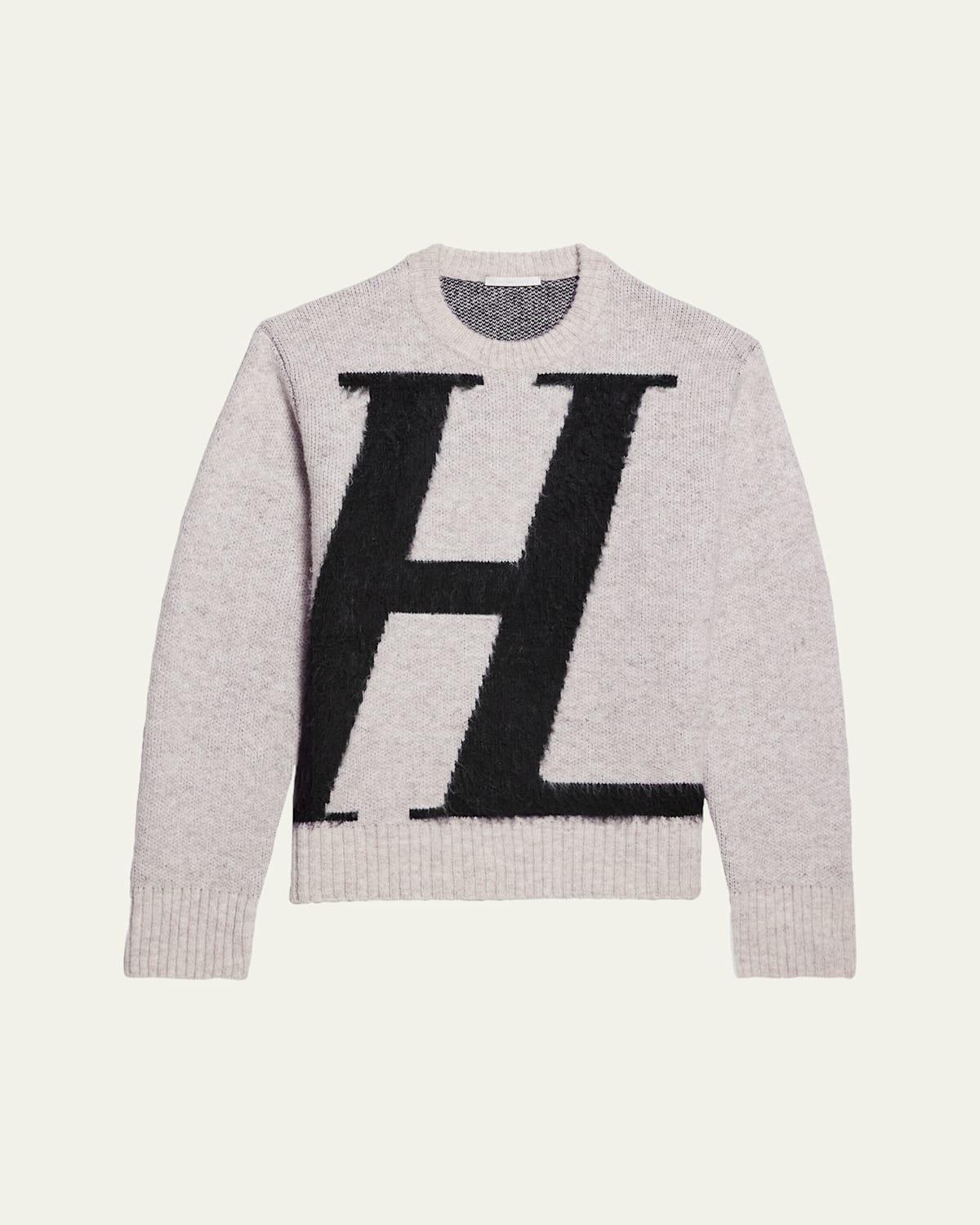 Mens Oversized Logo Sweater Product Image