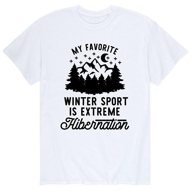 Mens Fav Sport Winter Hibernation Tee Product Image