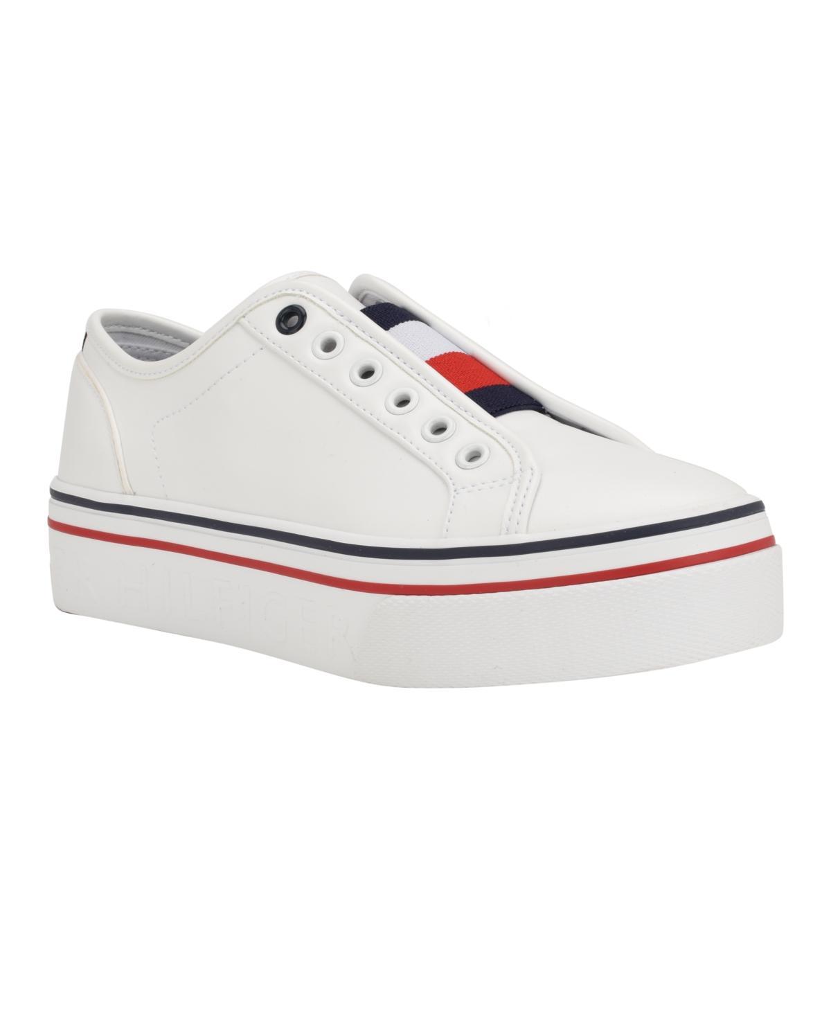 Tommy Hilfiger Womens Balie Casual Platform Slip on Sneakers Product Image