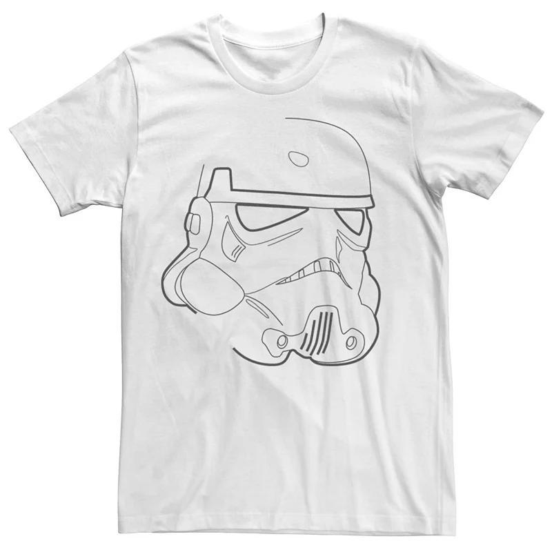 Mens Star Wars Stormtrooper Outline Tee Product Image