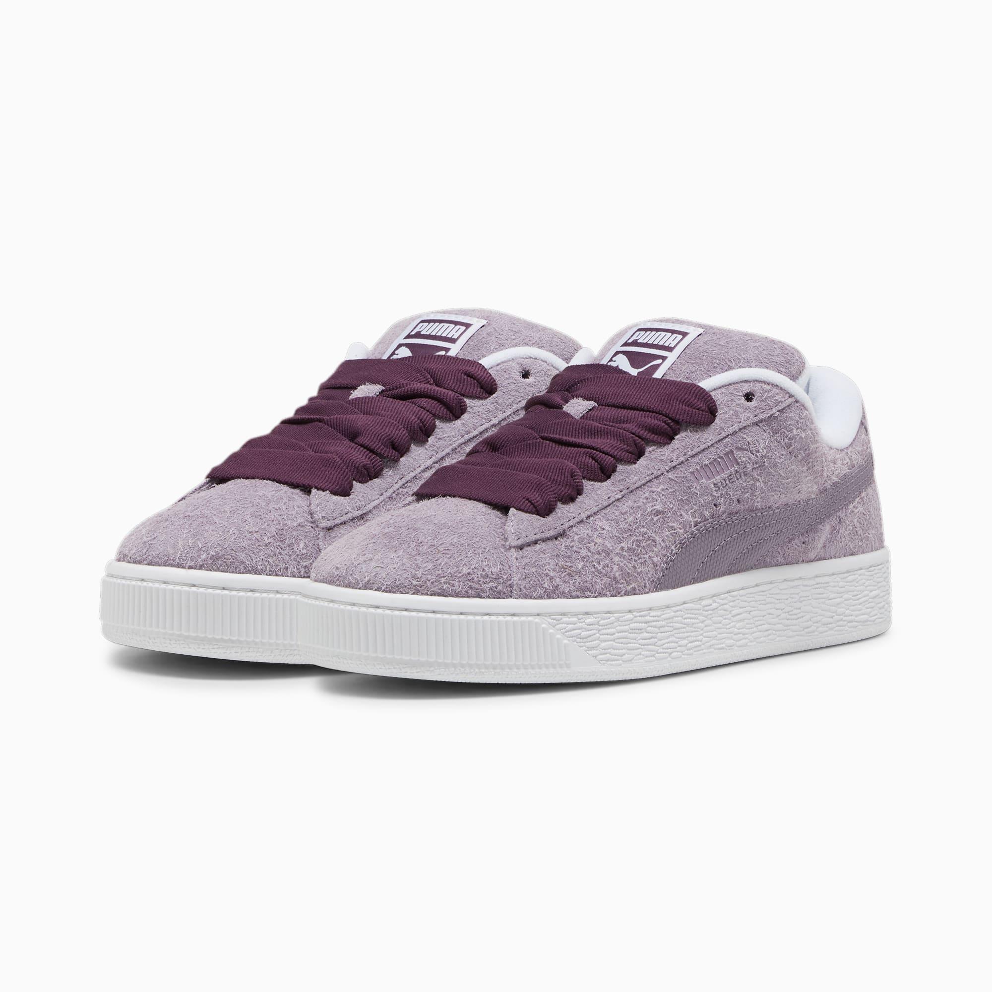 Suede XL Hairy Sneakers Women Product Image