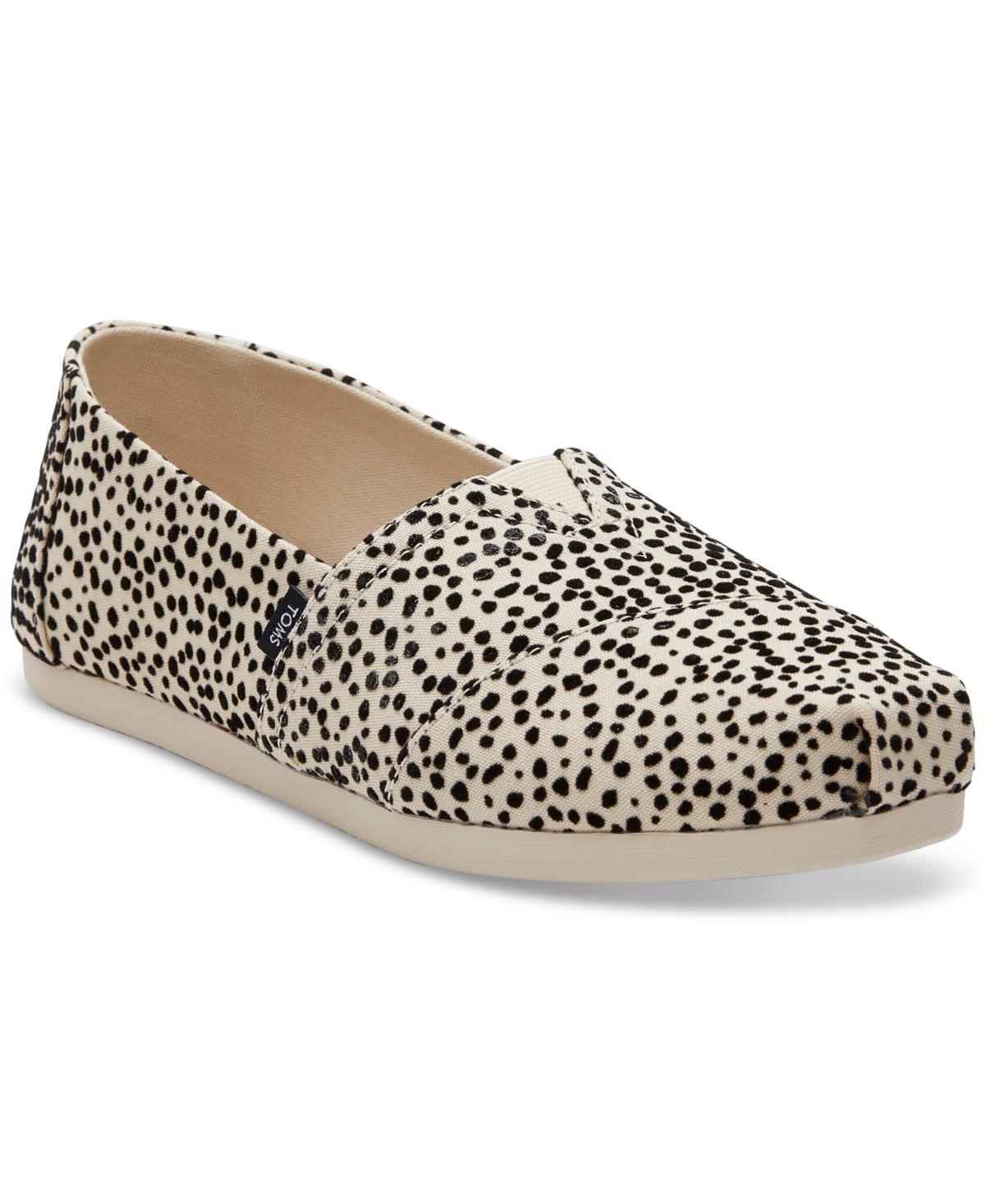 Toms Womens Alpargata Canvas Flats Product Image