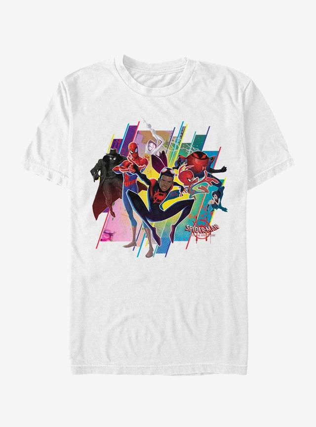 Marvel Spider-Man Spider-Verse Group T-Shirt Product Image