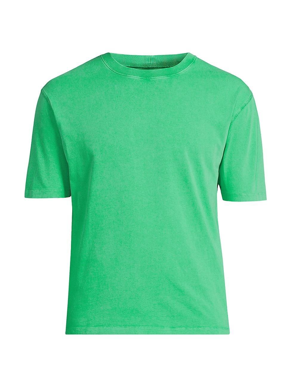 Mens Cotton Crewneck T-Shirt Product Image