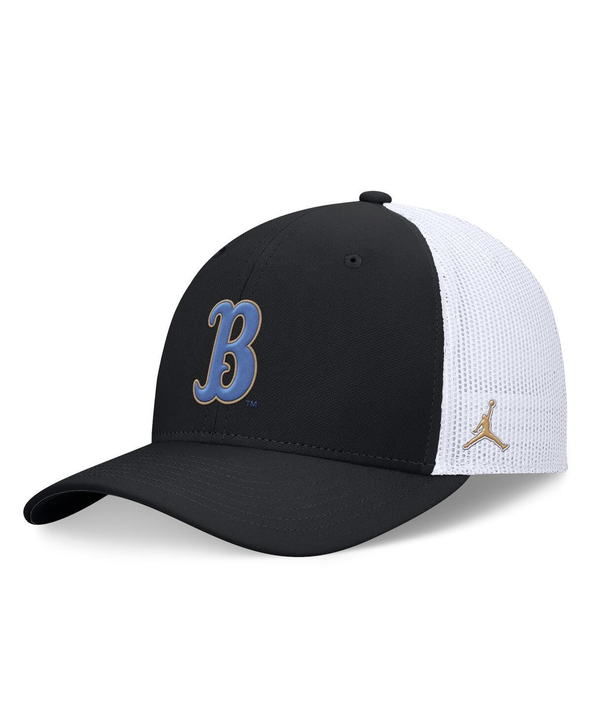 Jordan Mens Black Ucla Bruins On-Field Rise Futura Mesh Flex Hat Product Image