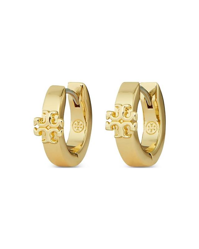 Womens Kira 18K Gold-Plated Huggie Hoop Earrings Product Image