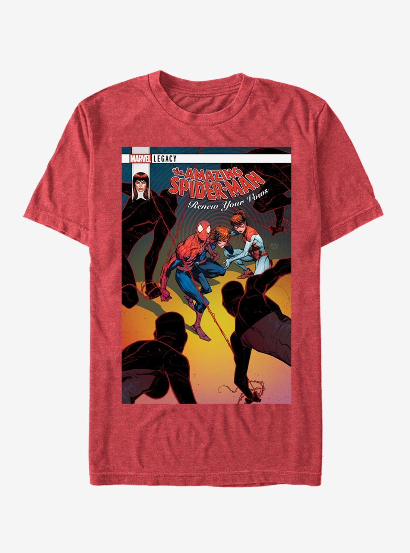 Marvel Spider-Man Renew Vows Aug.18 T-Shirt Product Image