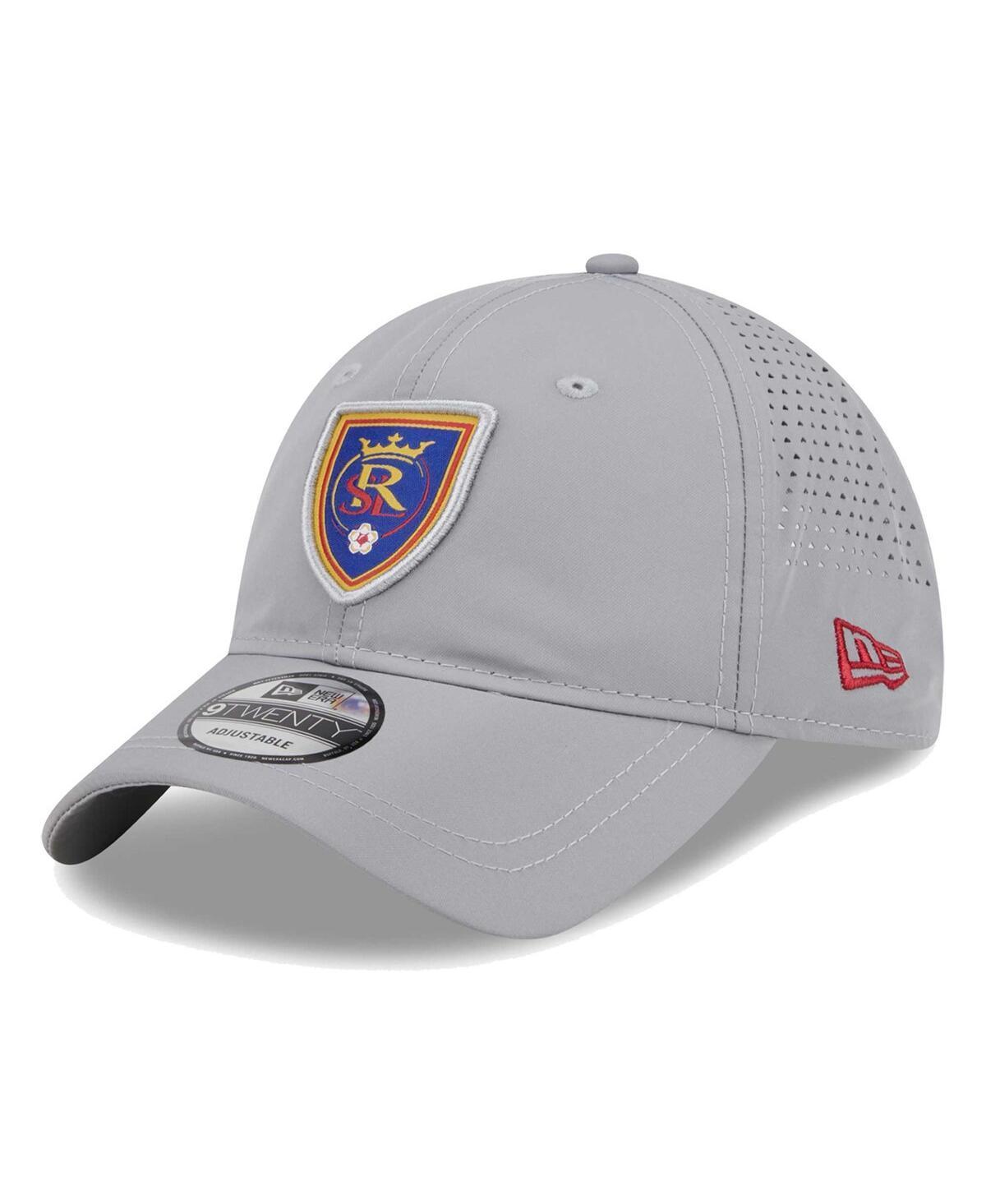 Mens New Era Gray Real Salt Lake Active 9TWENTY Adjustable Hat Product Image