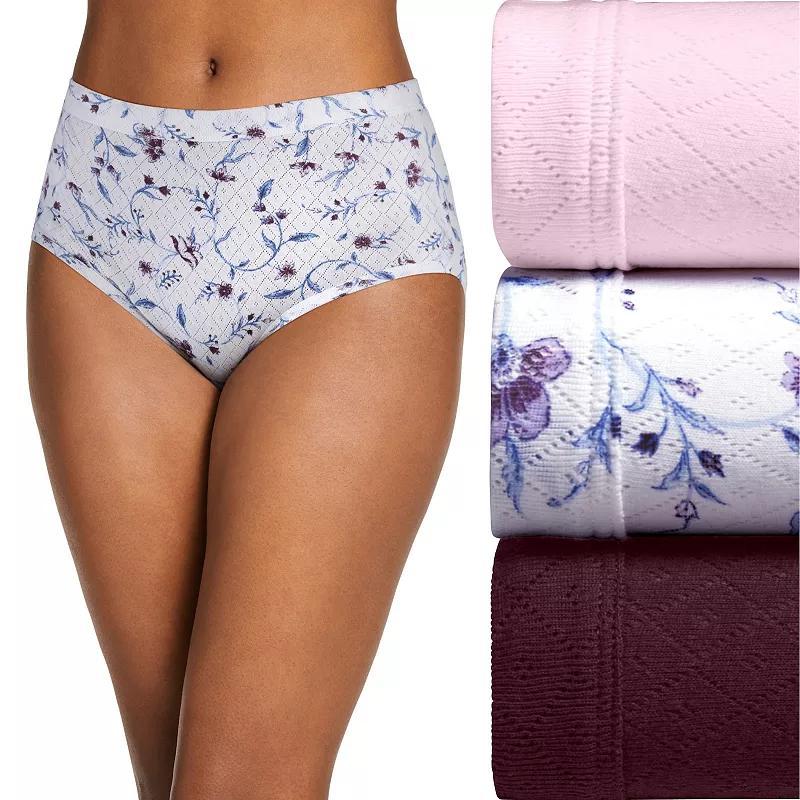 Womens Jockey 3-pk. Elance Breathe Hipster Panty Set 1540 Product Image