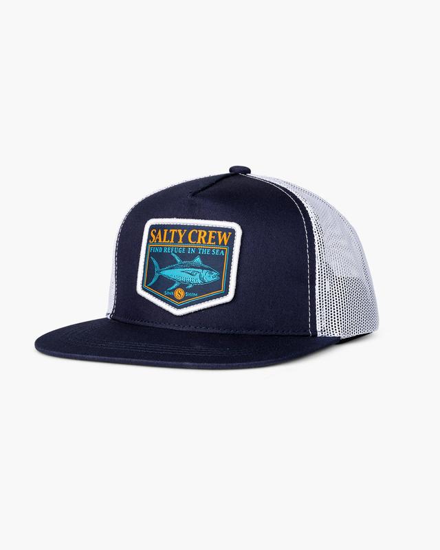 Angler Navy White Trucker Male Product Image