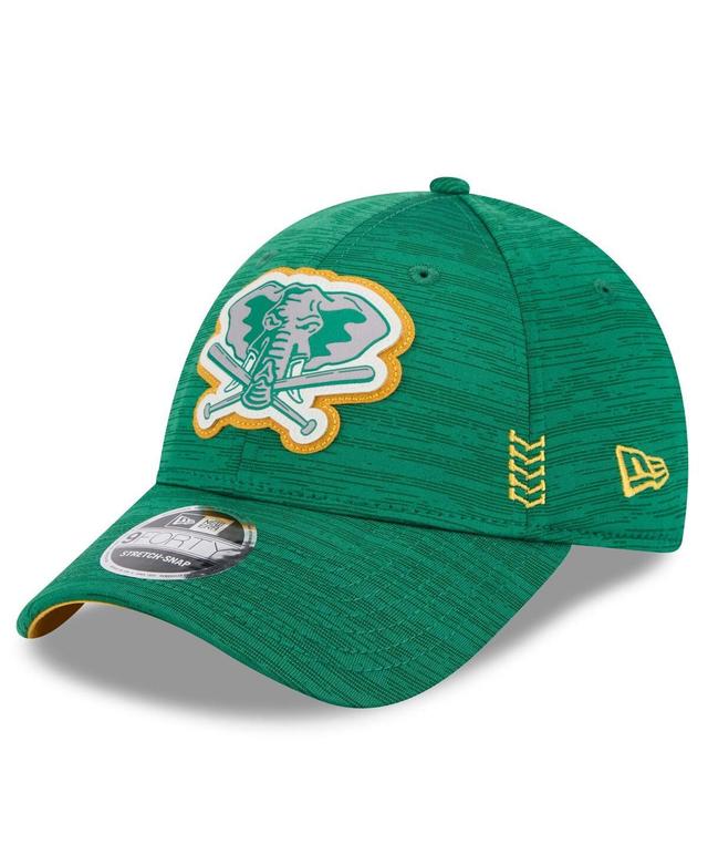 Mens New Era Green Oakland Athletics 2024 Clubhouse 9FORTY Adjustable Hat Product Image