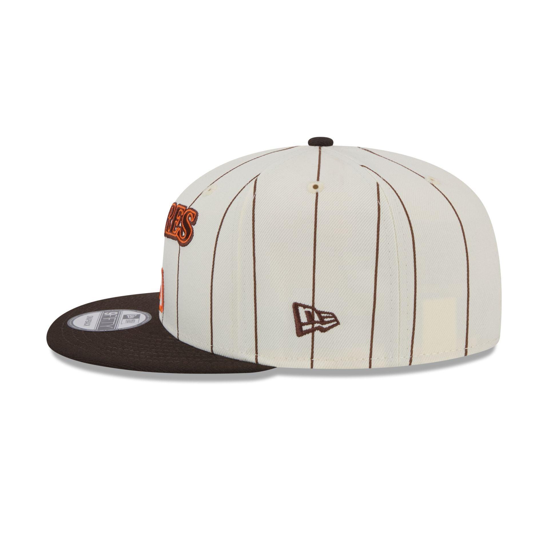 San Diego Padres Jersey Pinstripe 9FIFTY Snapback Hat Male Product Image