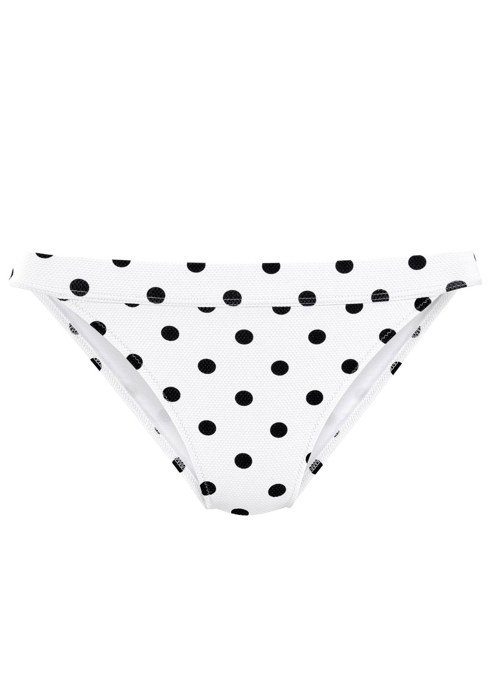 Low-Rise Bikini Bottom - Classic Dots Product Image