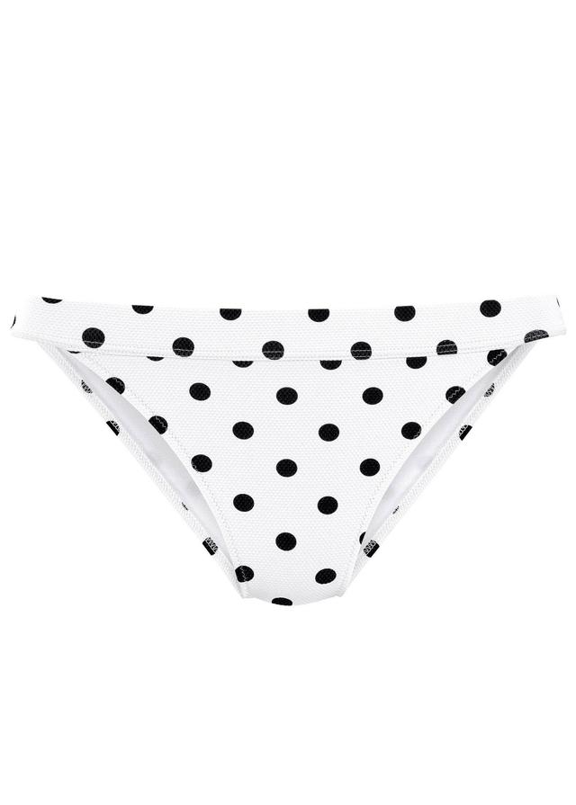 Low-Rise Bikini Bottom - Classic Dots Product Image