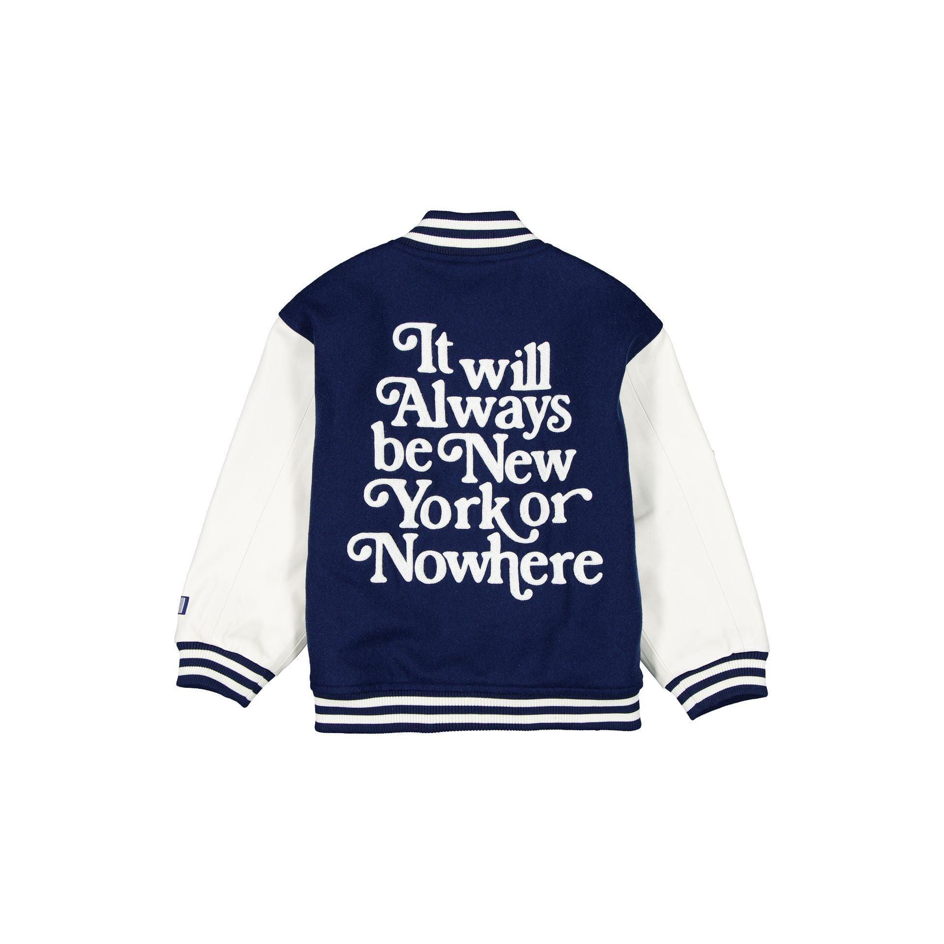 New York or Nowhere x New York Yankees Navy Youth Jacket Male Product Image