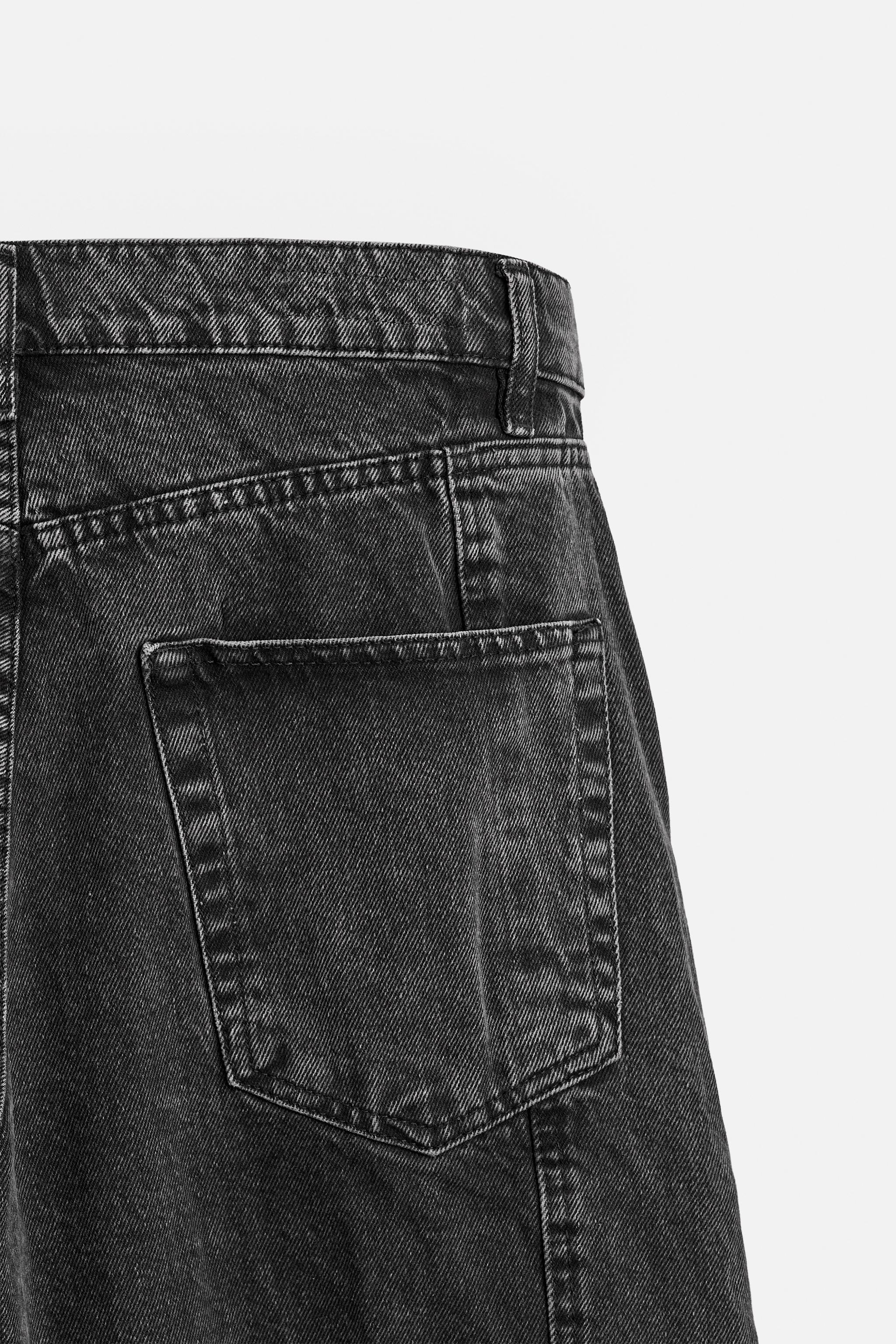 POCKET DENIM CARGO PANTS Product Image