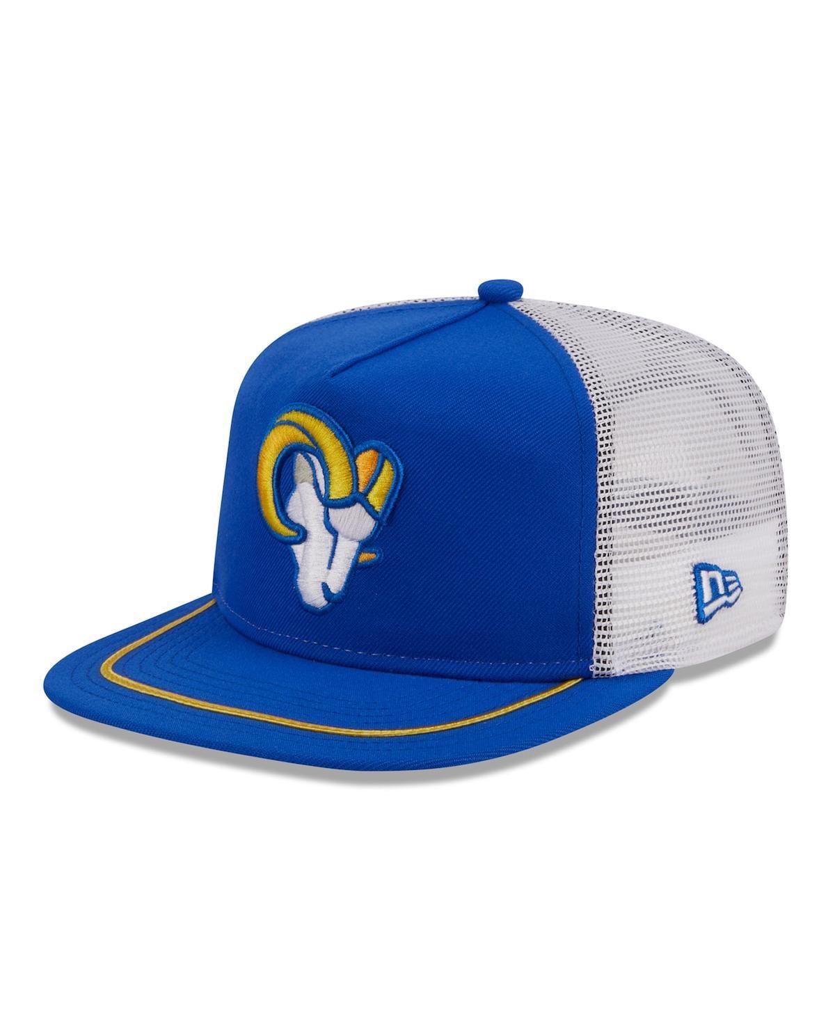 Mens New Era Royal Los Angeles Rams Original Classic Golfer Snapback Hat - Royal Product Image