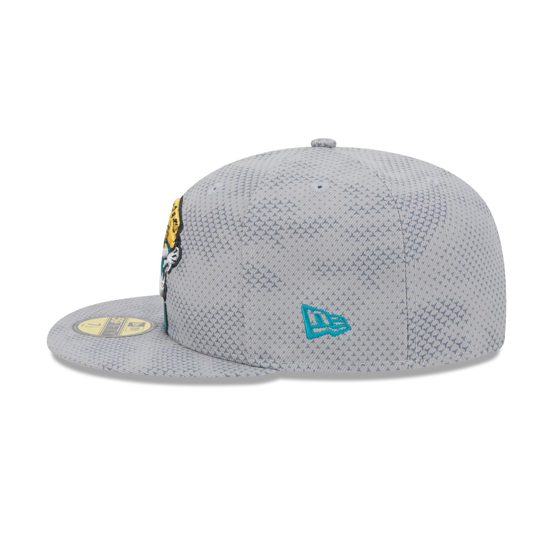 Jacksonville Jaguars 2024 Sideline Gray 59FIFTY Fitted Hat Male Product Image