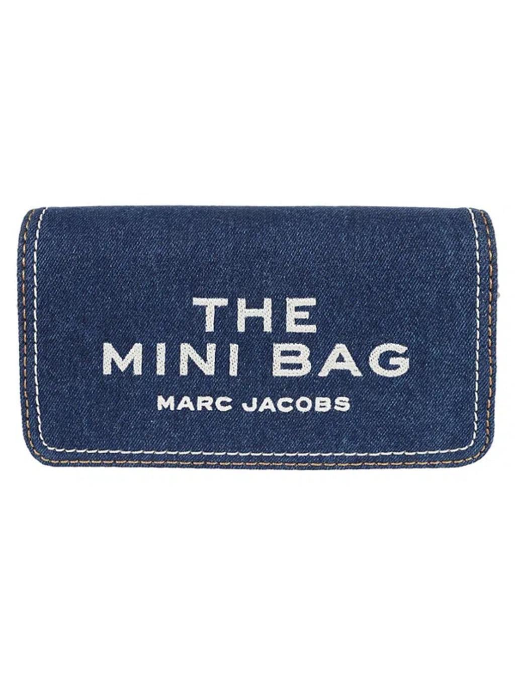 MARC JACOBS The Mini Bag In Blue Product Image