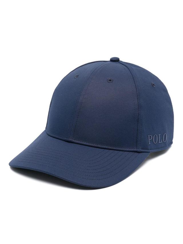 POLO RALPH LAUREN Polo Pony-print Cap In Blue Product Image