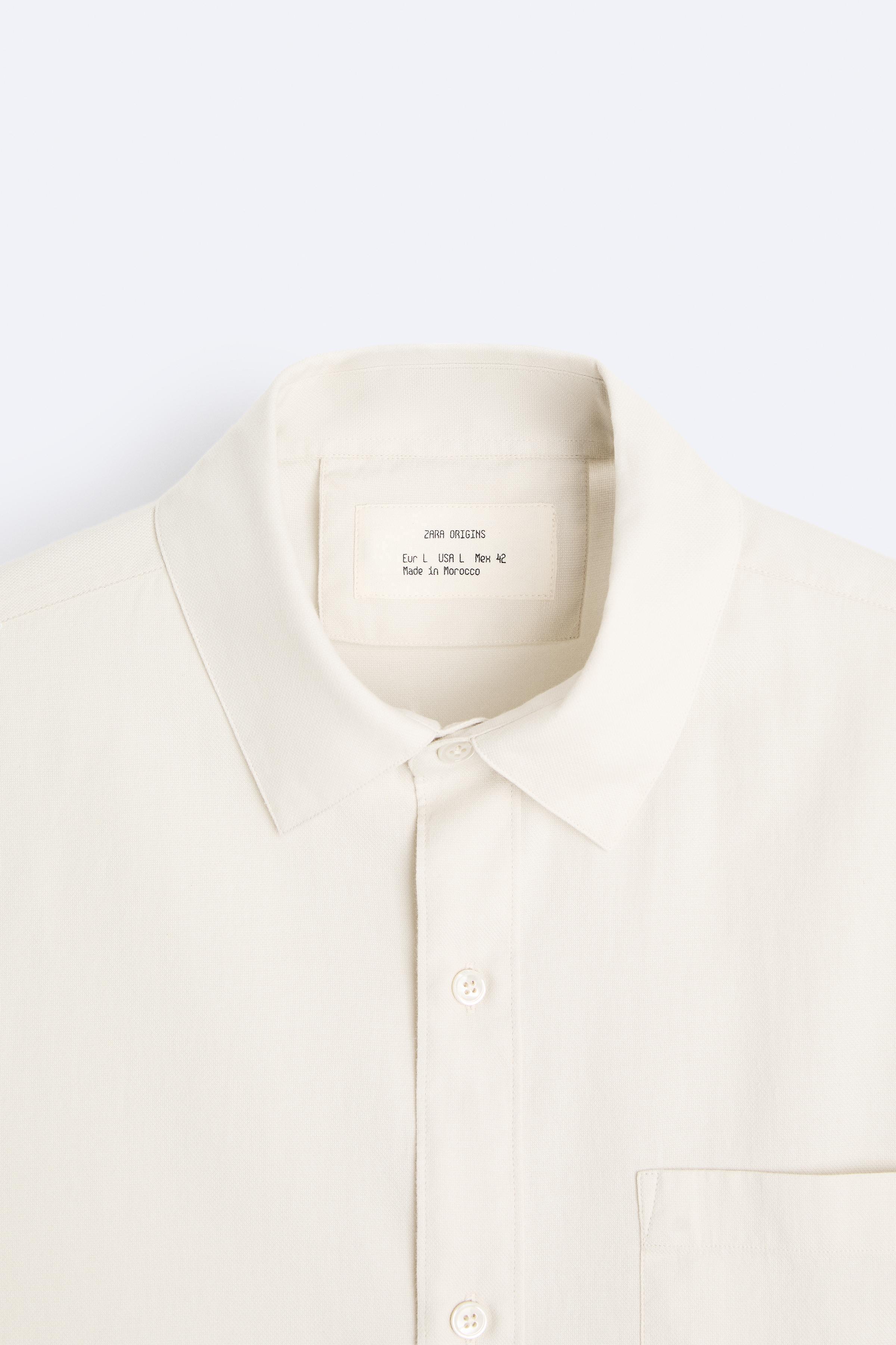 TEXTURED COTTON SHIRT Product Image