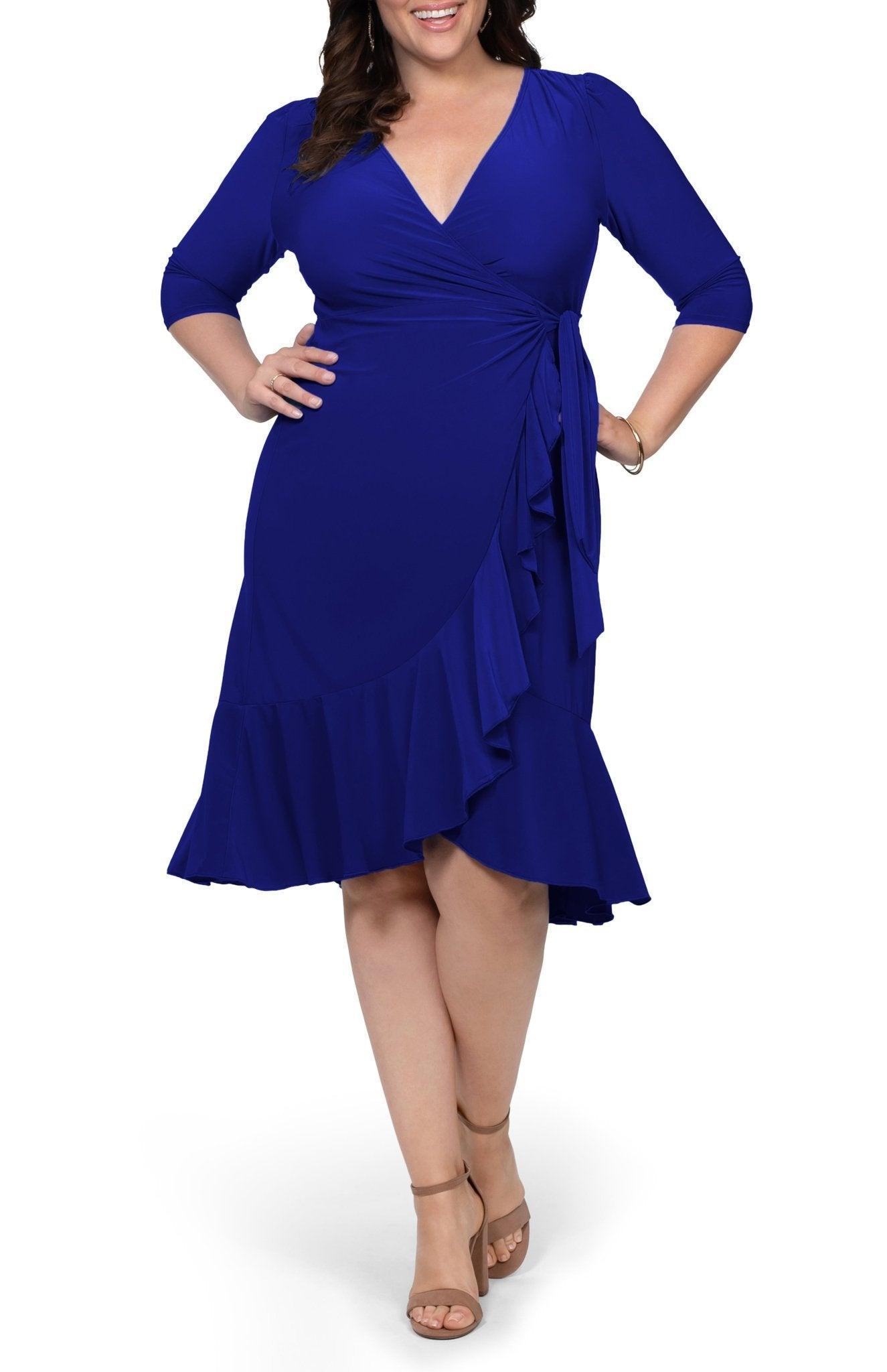 Whimsy Wrap Dress - Plus Product Image