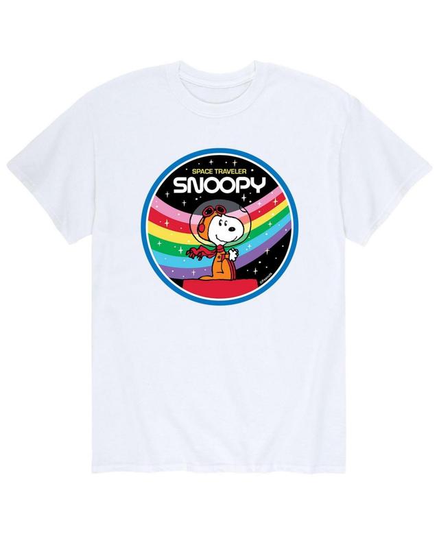 Mens Peanuts Snoopy Space T-Shirt Product Image