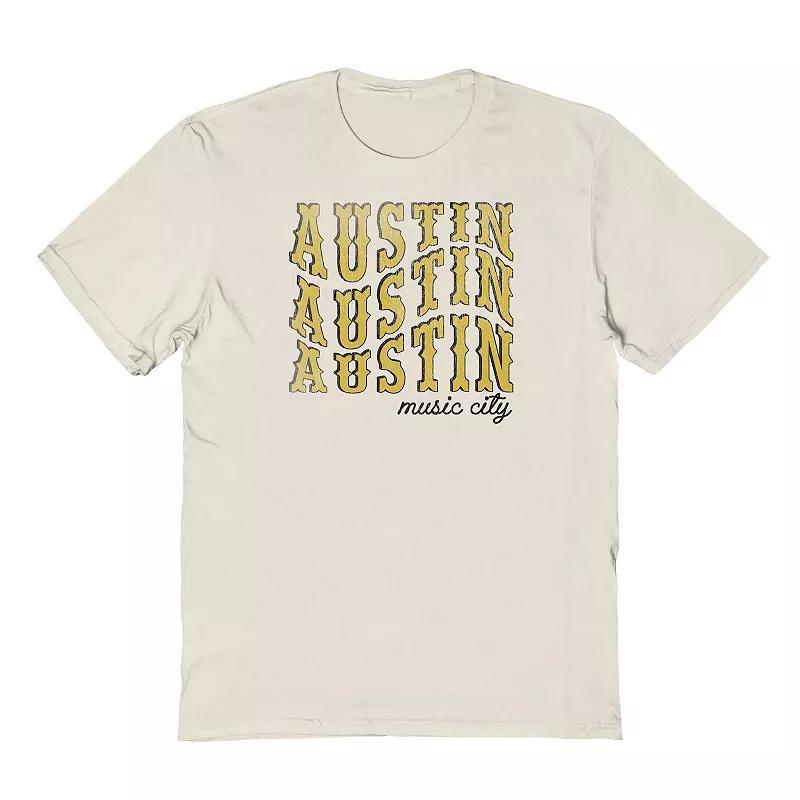 Mens COLAB89 by Threadless Austin Muic City Graphic Tee Product Image