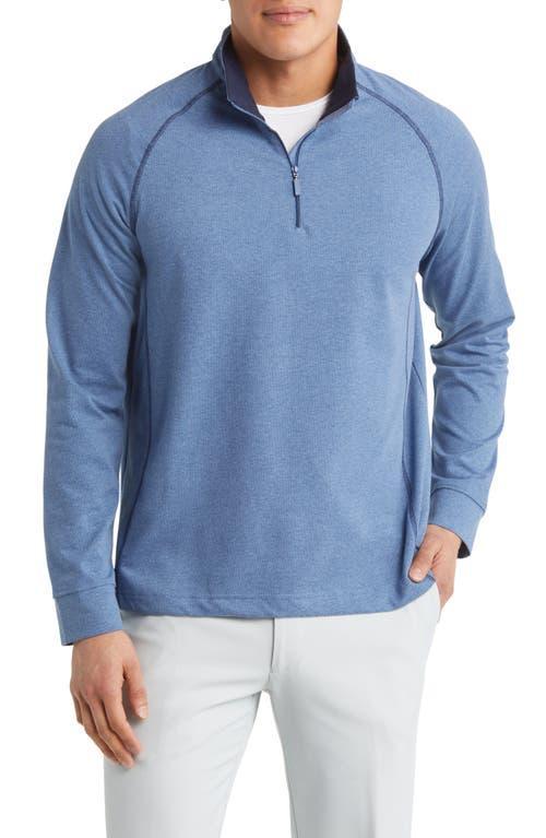 Johnston & Murphy XC4 Quarter Zip Piqu Performance Golf Pullover Product Image