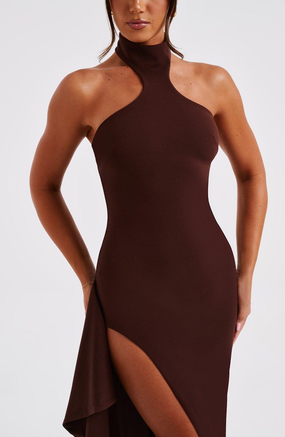 Isadora Maxi Dress - Chocolate Product Image