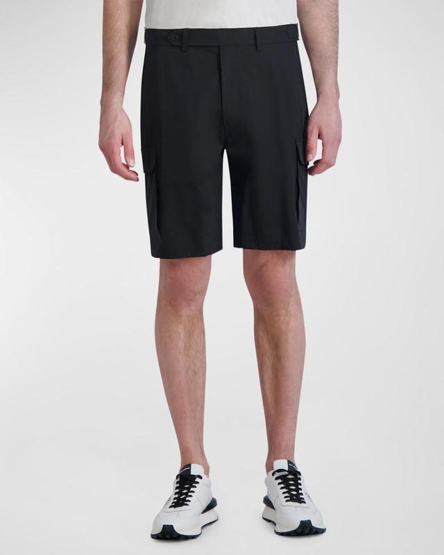 Mens Stretch Nylon Cargo Shorts Product Image