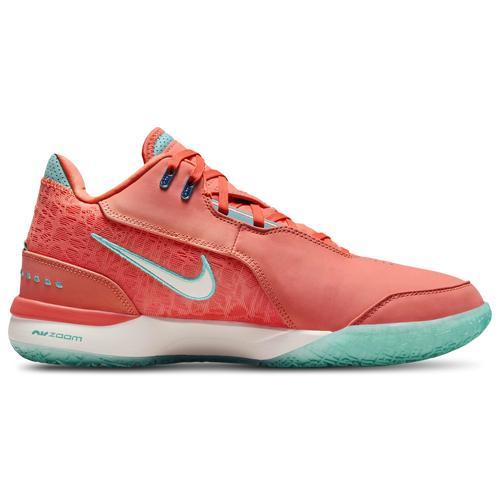 NIKE Mens  Zoom Lebron Nxxt Gen Amped In Lt Wild Mango/mineral Blue Product Image