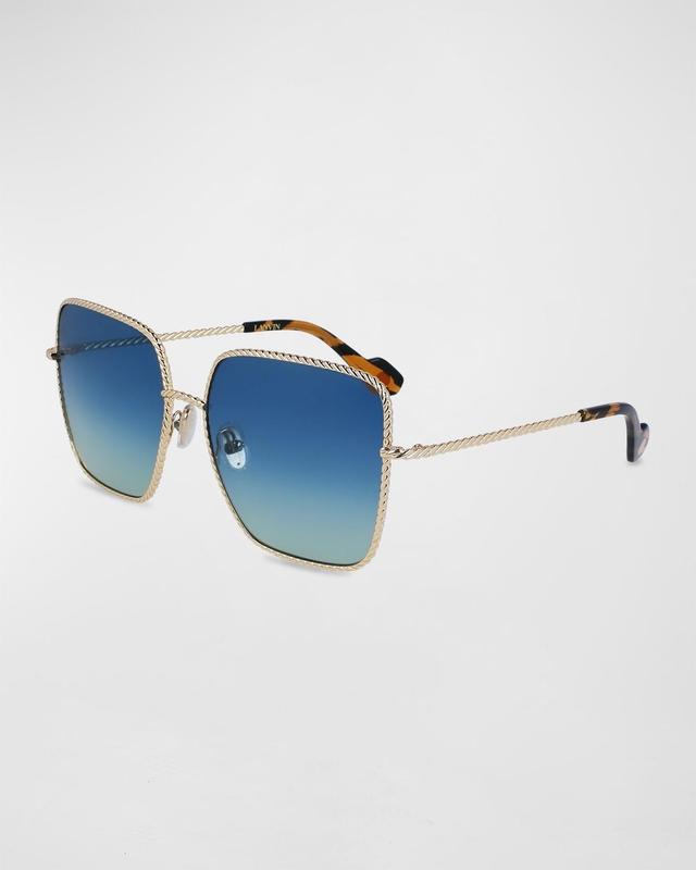 Lanvin Babe 59mm Gradient Square Sunglasses Product Image