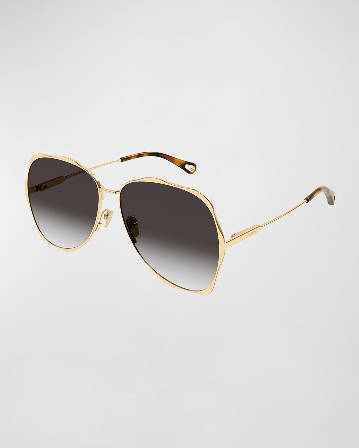 Chlo 60mm Aviator Sunglasses Product Image