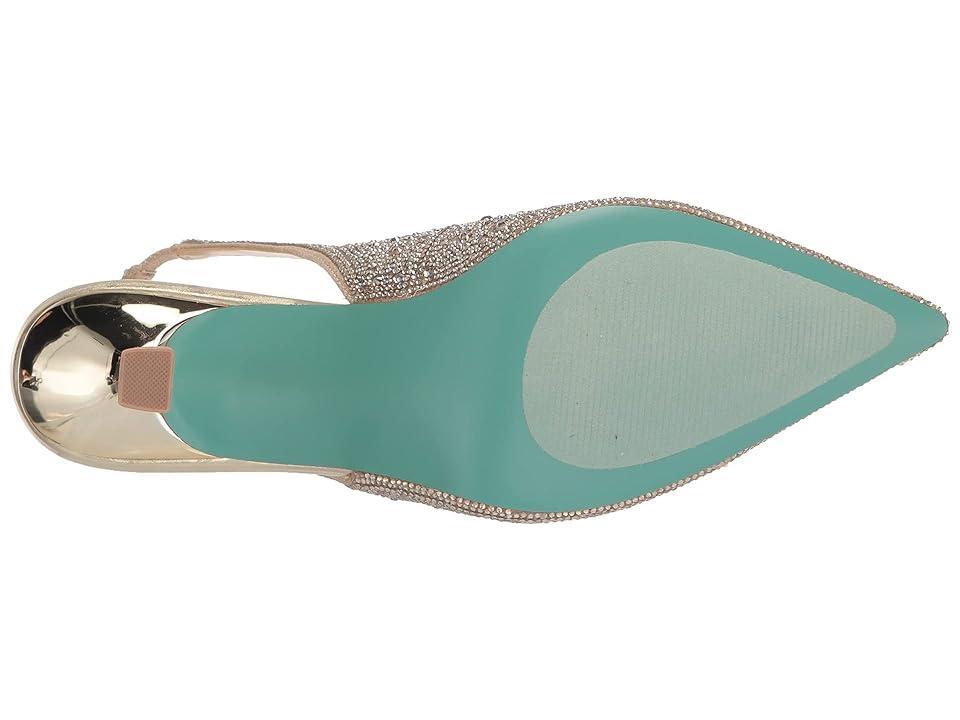 Blue by Betsey Johnson Clark Rhinestone Slingback Pumps Product Image