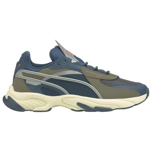 PUMA Mens RS-Connect - Shoes Gray/Green/Navy Product Image