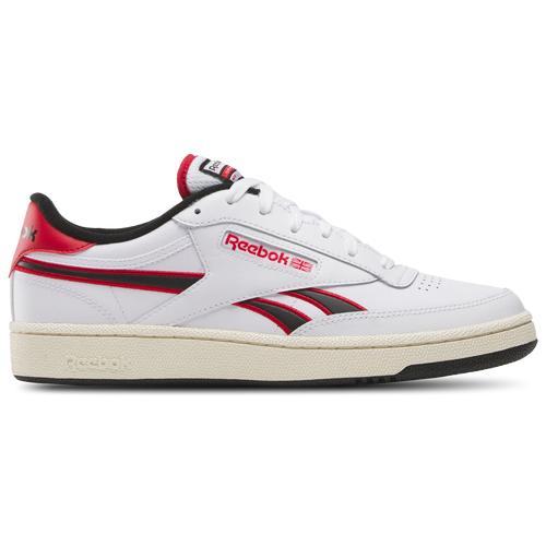 Reebok Mens Club C Revenge - Tennis Shoes White/Vector Red/Black Product Image