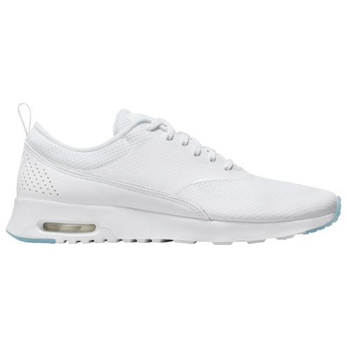 Nike Womens Air Max Thea - Walking Shoes White/White/Blue Tint Product Image