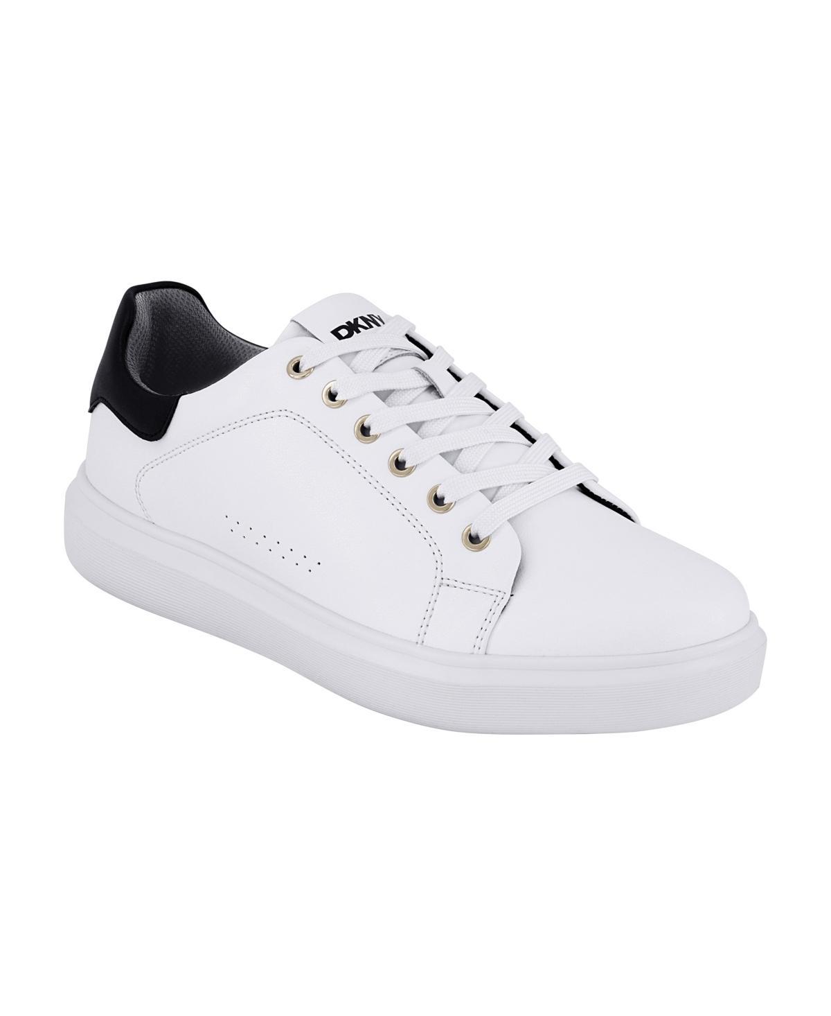 Dkny Mens Smooth Leather Sneakers Product Image