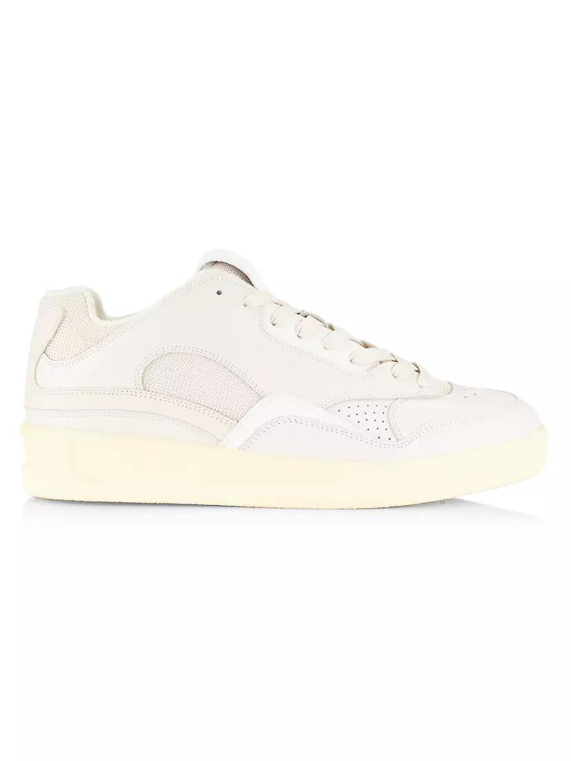 Leather Low-Top Sneakers Product Image