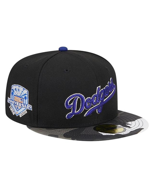 Mens New Era Los Angeles Dodgers Metallic Camo 59FIFTY Fitted Hat Product Image