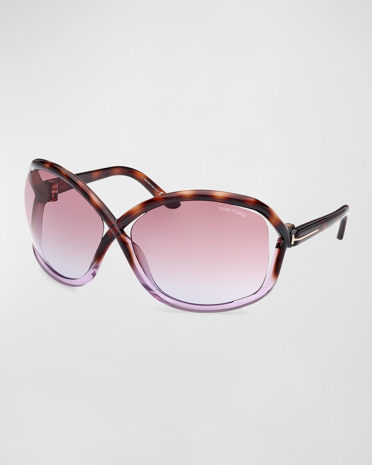 Bettina Acetate Butterfly Sunglasses Product Image