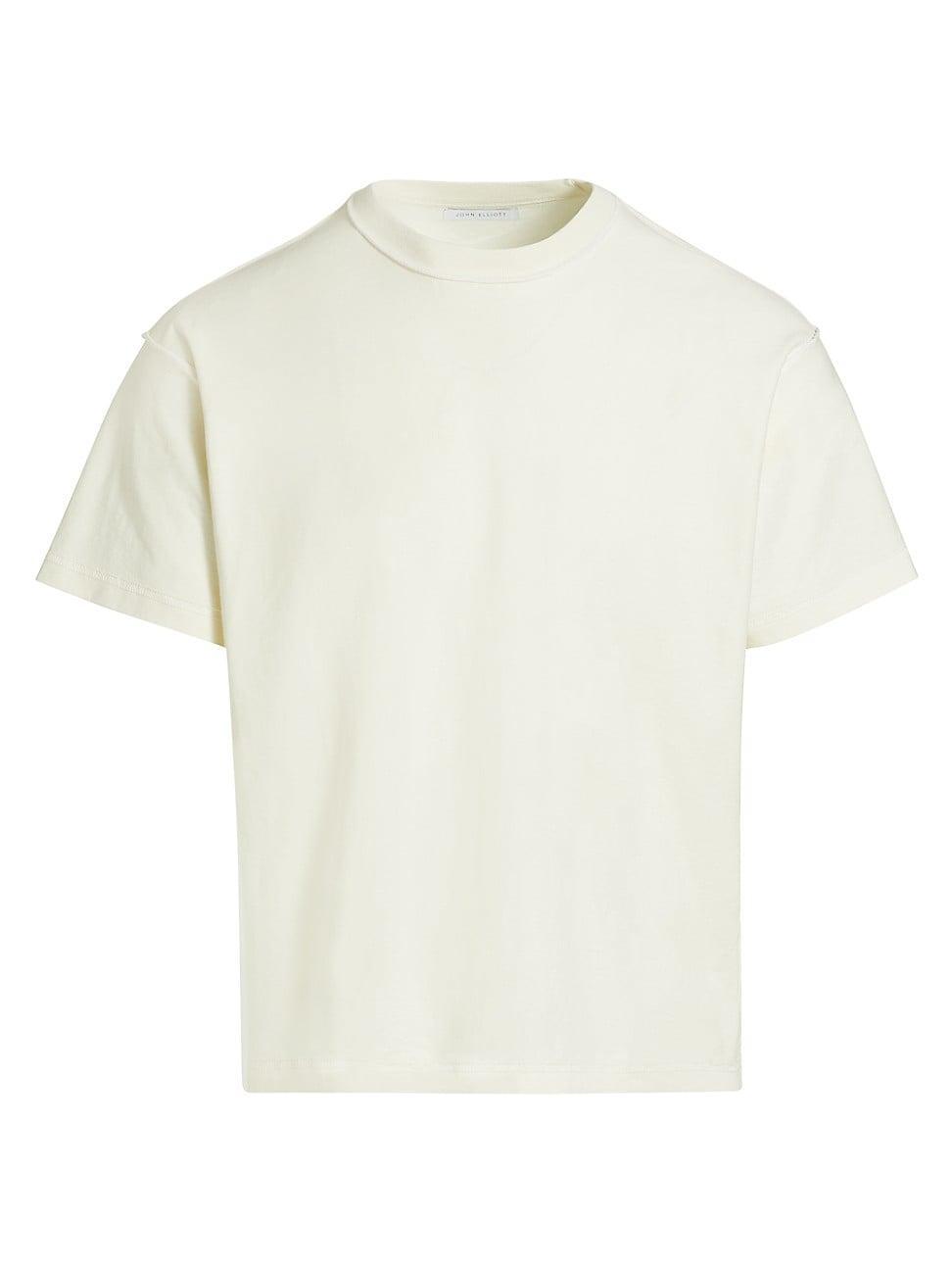 Mens Reversed Cotton Crop T-Shirt Product Image