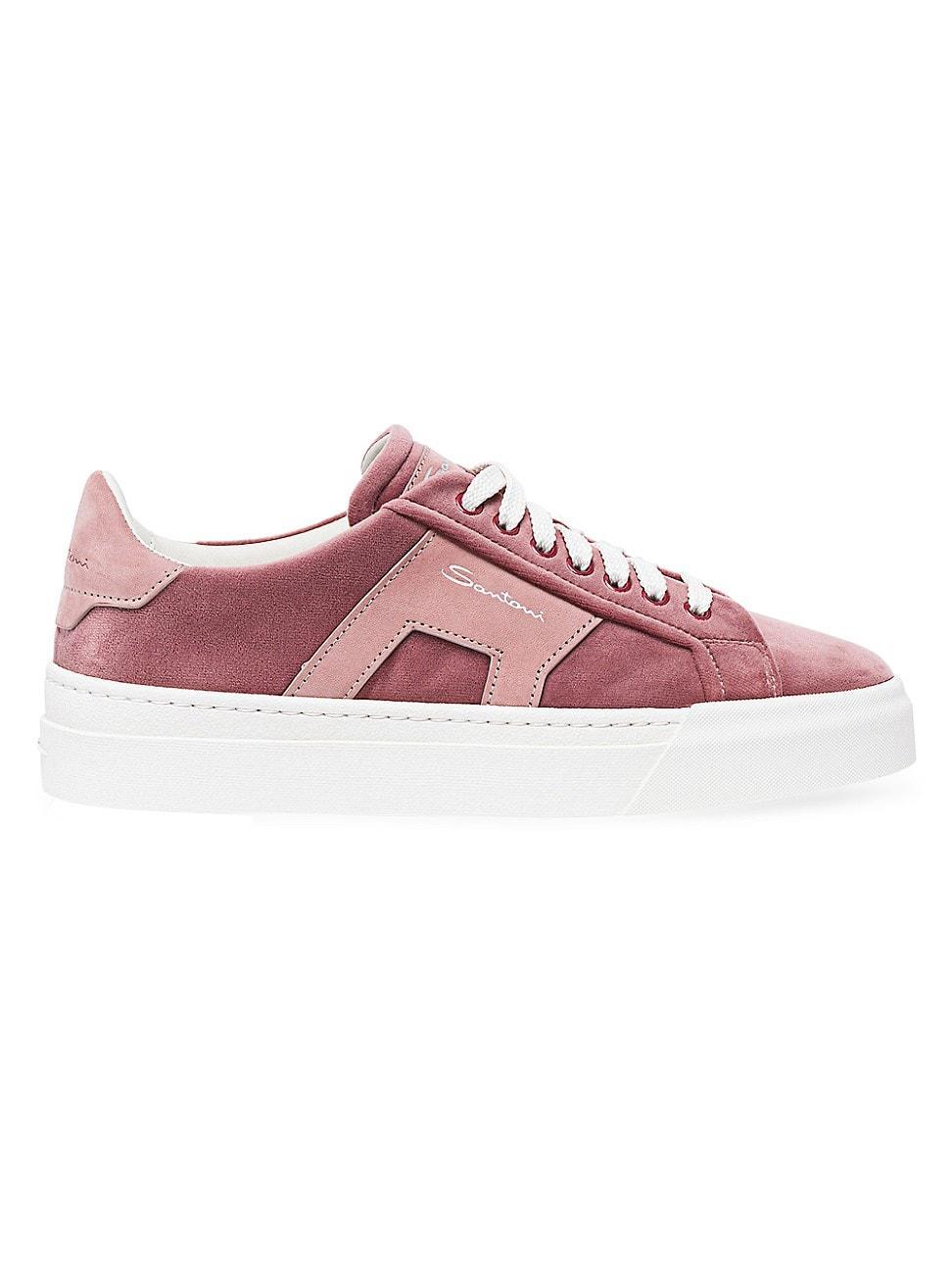 Womens Dbs1 Velvet Low-Top Sneakers Product Image