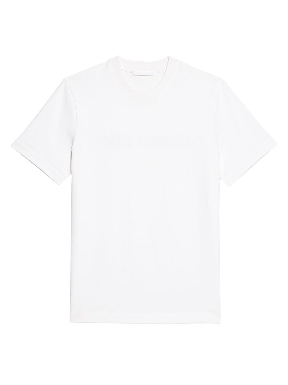 Mens Logo-Back Short-Sleeve Heavy Cotton T-Shirt Product Image