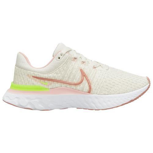 Nike Womens Nike React Infinity 3 - Womens Running Shoes White/Maroon Product Image