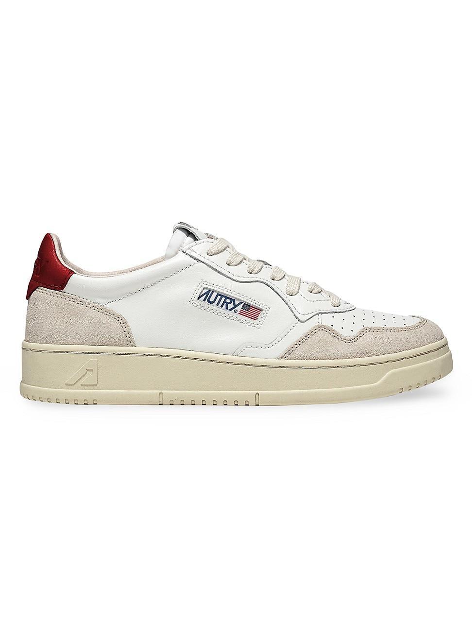 Womens Medalist Low-Top Leather & Suede Sneakers Product Image