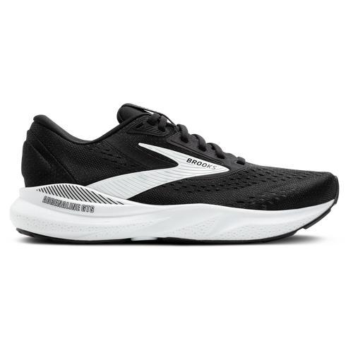 Brooks Womens Adrenaline GTS 24 - Running Shoes Black/White Product Image